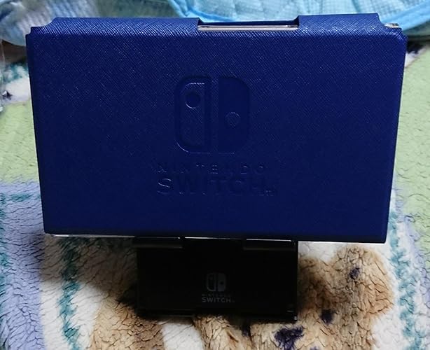 Amazon.co.jp: Nintendo Switch専用スタンド付きカバー ブルー : ゲーム